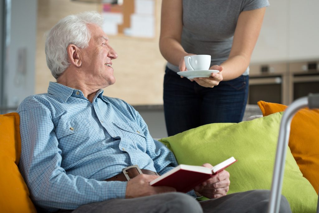 Adult living independently with support
